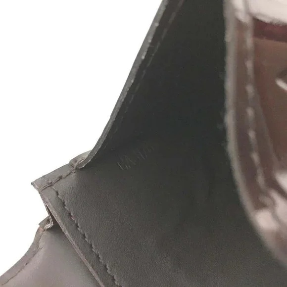 554123A V Louis Vuitton Card Case Vernis Enveloppe Cartes De Visite Monogram - Picture 8 of 9